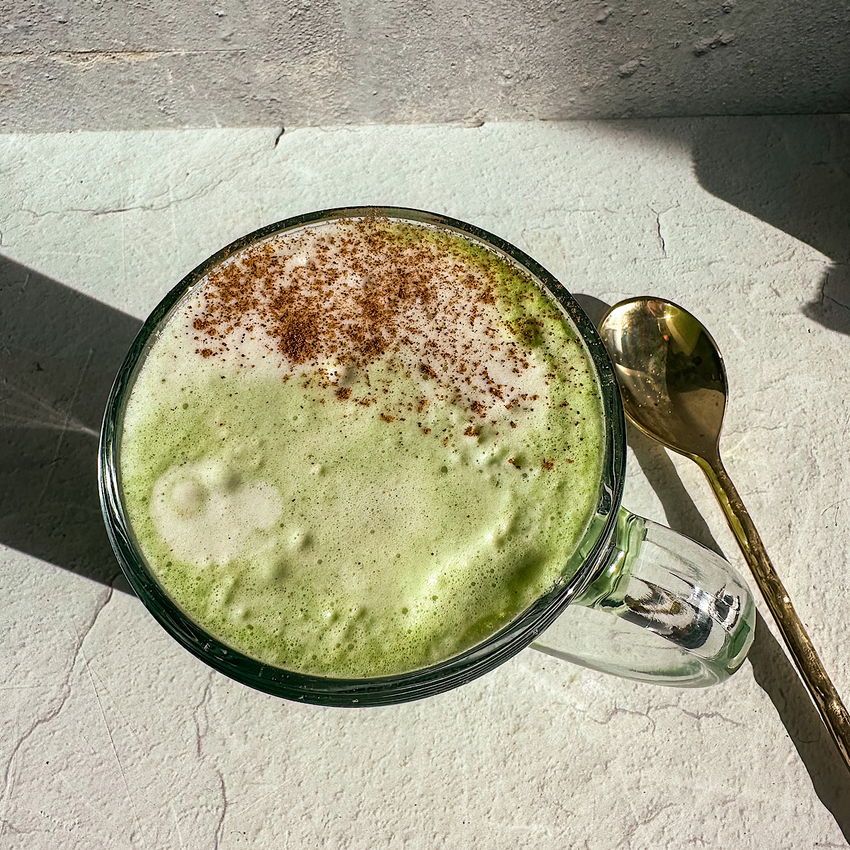 Cinnamon Matcha Latte - Avocado Skillet