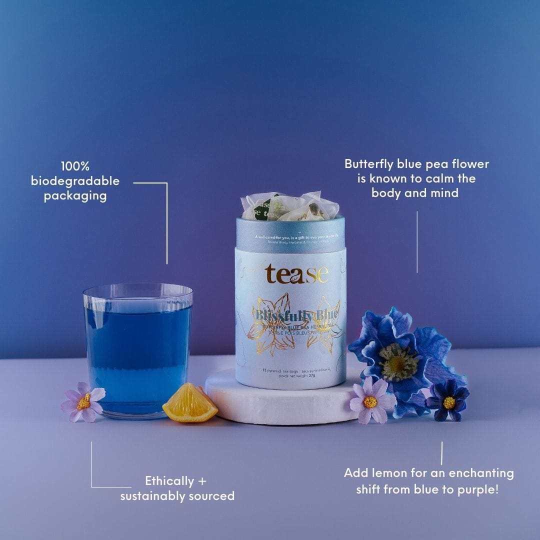 Tease Tea blended green tea Blissfully Blue Refill Blissfully Blue Refill | Mood Support - Tease Wellness Blends